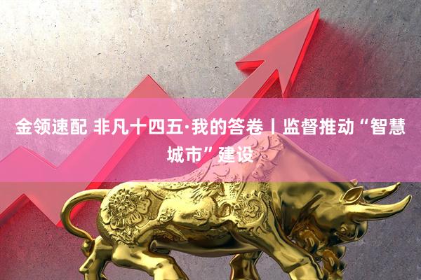 金领速配 非凡十四五·我的答卷丨监督推动“智慧城市”建设