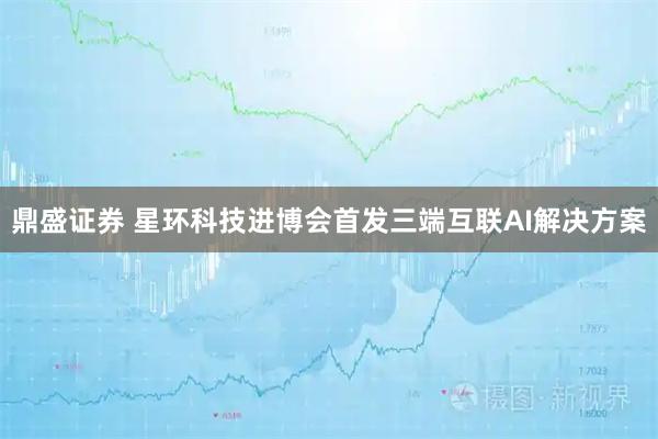 鼎盛证券 星环科技进博会首发三端互联AI解决方案